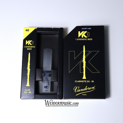 Vandoren VK1 Synthetic Bb Clarinet Reed 3.0 SOFT (VK40) B-STOCK