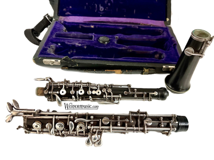 Used F. Loree Professional Oboe Model with Cavallaro Case Cover