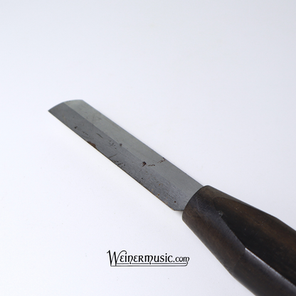 Pisoni Beveled Concave Wood Handle Reed Knife -  B-STOCK