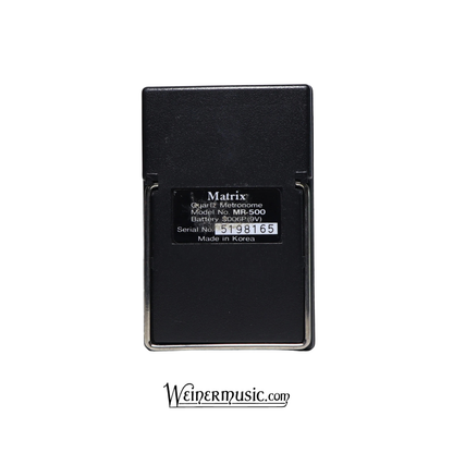 Matrix MR500 Quartz Metronome - B-STOCK