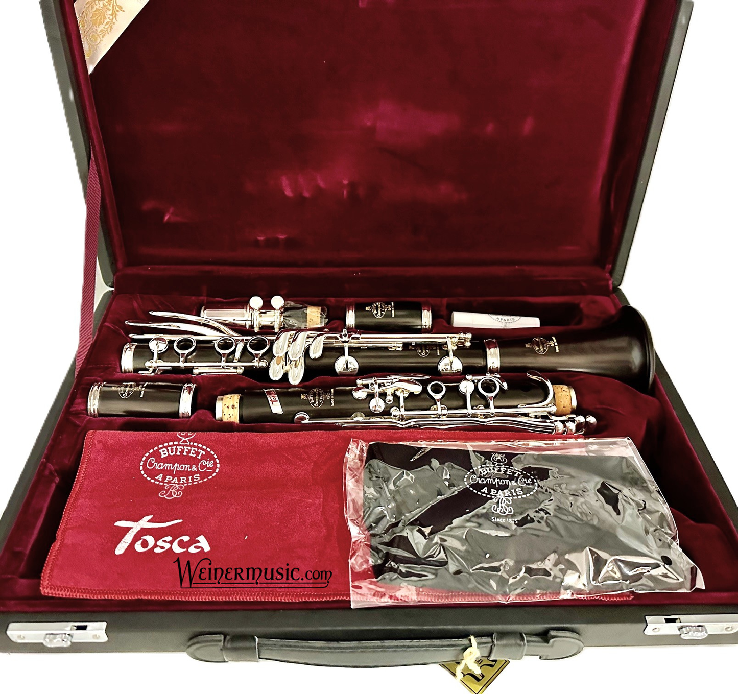 Buffet Crampon Tosca A Clarinet BC1250L20 Classic Logo