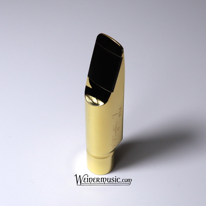 Rousseau Metal Tenor Sax Gold Plated 7 Mouthpiece B-STOCK