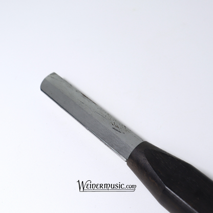 Pisoni Beveled Concave Wood Handle Reed Knife -  B-STOCK