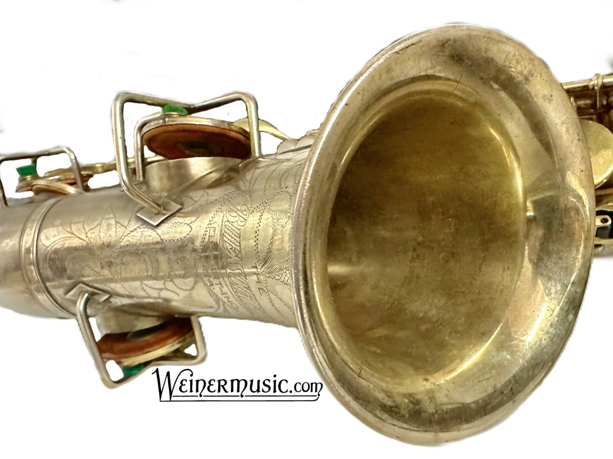 Used Buescher "True-Tone" Alto Saxophone Gold Plated