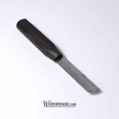 Pisoni Beveled Concave Wood Handle Reed Knife -  B-STOCK