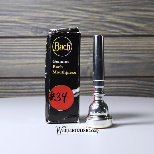 Bach Silver-Plated Trumpet Mouthpiece 5C B-STOCK