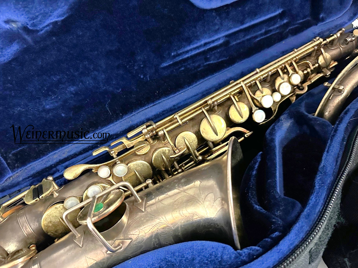 Used Buescher "True-Tone" Alto Saxophone Gold Plated