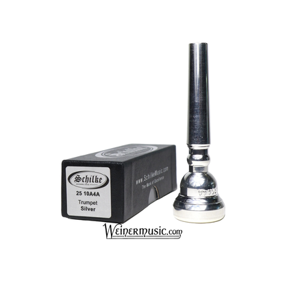 Schilke Silver Plated Trumpet Mouthpiece 10A4A - B-STOCK