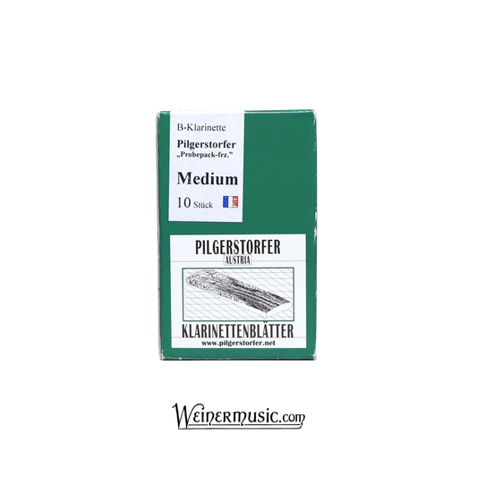 Pilgerstorfer Bb Clarinet "Medium" Sample Pack Reeds
