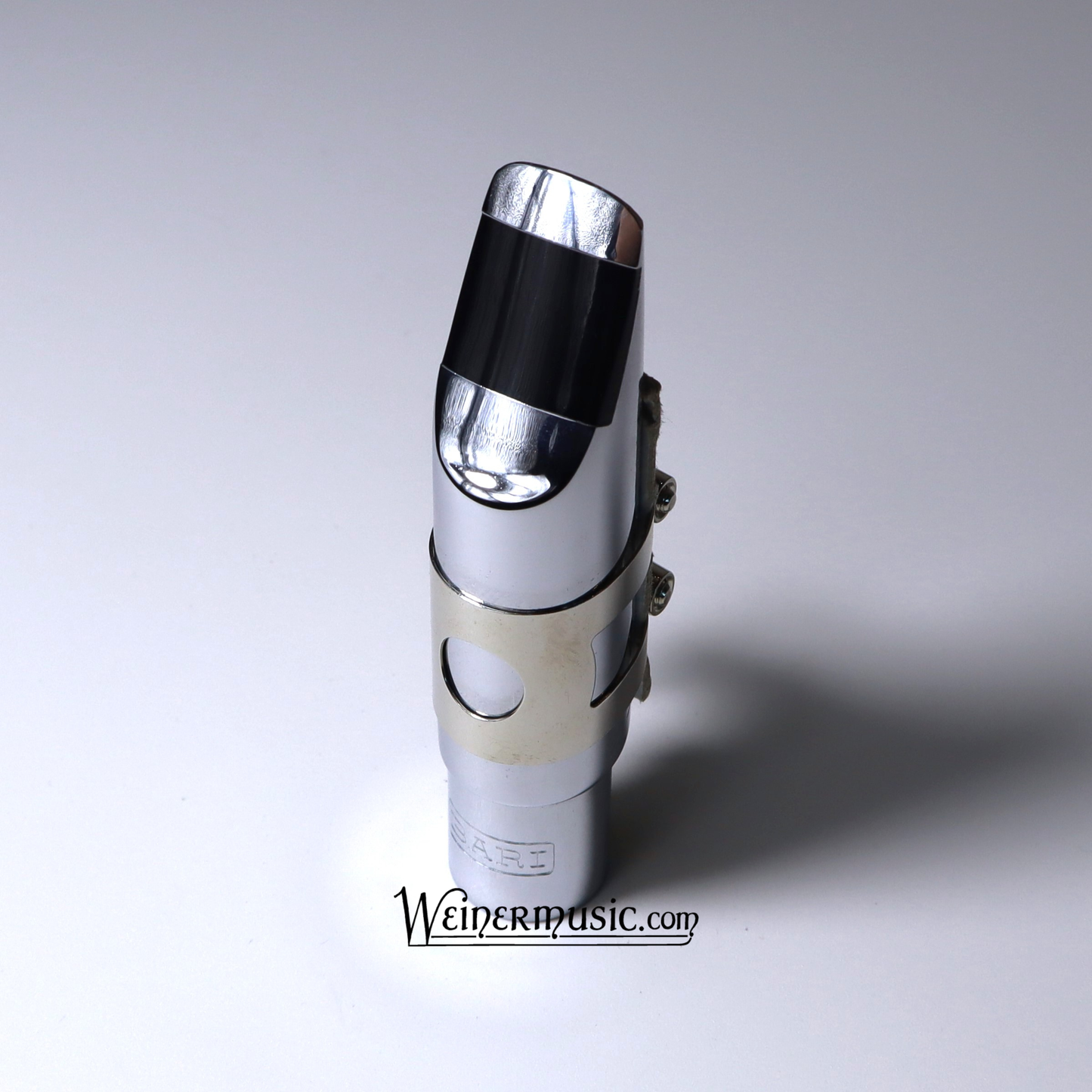 Bari Nickel Plated Metal Alto Sax Mouthpiece - 3 B-STOCK