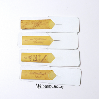 Pilgerstorfer Bb Clarinet "Medium" Sample Pack Reeds