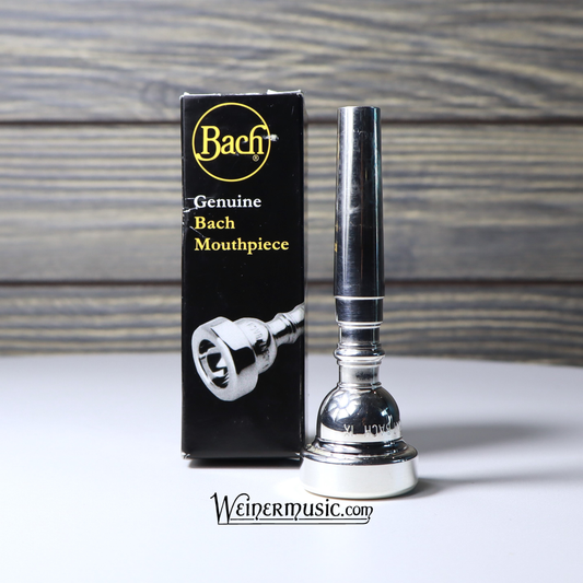 Bach Classic Silver-Plated Trumpet Mouthpiece 1X - B-STOCK