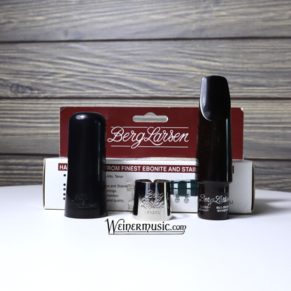 Berg Larsen Black Ebonite Tenor Sax Mouthpiece - B-STOCK