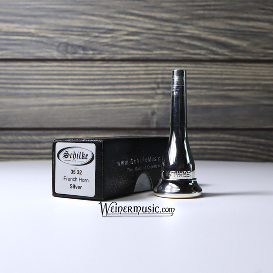 Schilke Silver Plated French Horn Mouthpiece 32 B-STOCK
