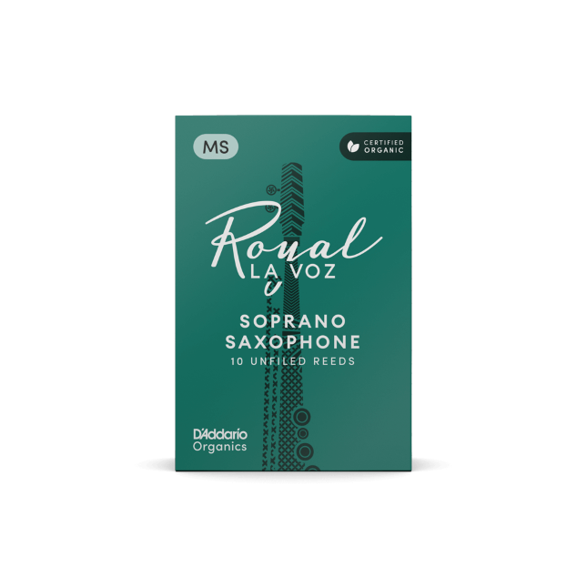 Royal La Voz Organic Soprano Saxophone Reeds Soft 10-Pack