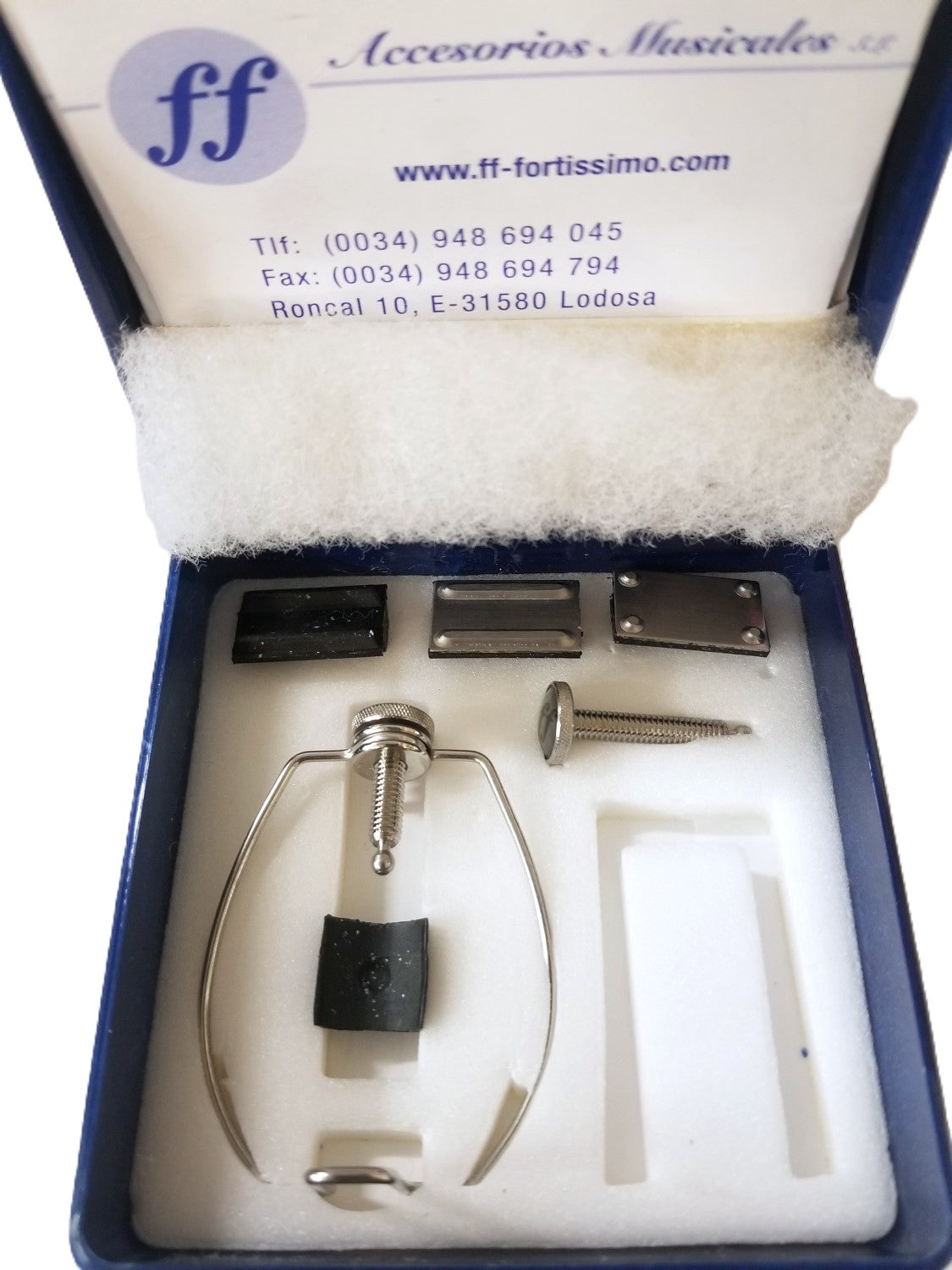 ff Large Clarinet Ligature - Silver AN.05