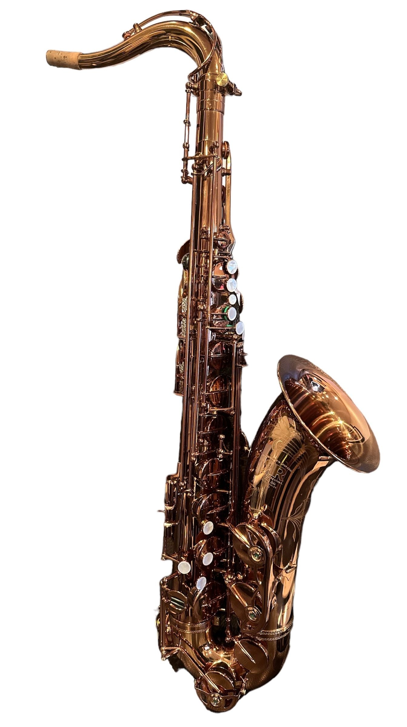 Retro Revival "Tru-Six" Vintage Paris Styled Tenor Saxophone Cognac Finish