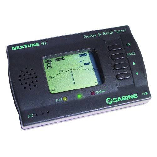 Sabine NEXTUNE-6Z Guitar and Bass Tuner with Tone Generator
