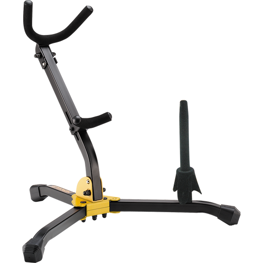 Hercules Alto/Tenor Stand with Flute/Clarinet Peg & Bag - DS532BB0B Open Box