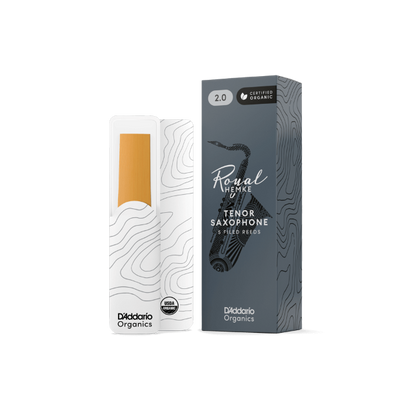 Royal Hemke Organic Tenor Saxophone Reeds Strength 3.0 10-Pack