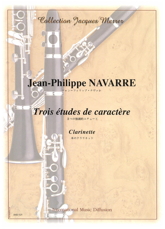 3 Trois Etudes De Caractere - Jean-Philippe Navarre
