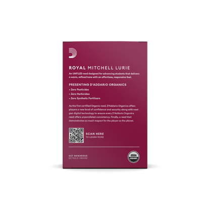 Royal Mitchell Lurie Organic Bb Clarinet Reeds Strength 2.5 10-Pack