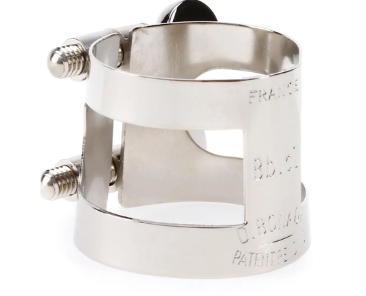 Bonade Inverted Bb Clarinet Ligature 2250UN - Nickel