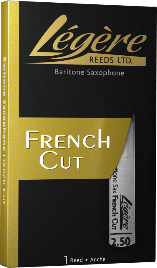 Legere French Cut Baritone Saxophone Synthetic Reed 2.5