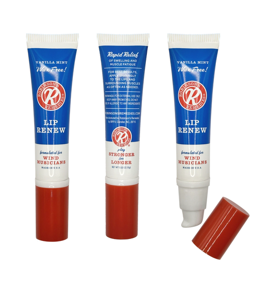 Robinson's Remedies Lip Renew Cream, 15ml Airless Squeeze Tube
