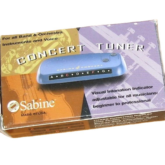 Sabine Target Concert Tuner for Eb Instruments