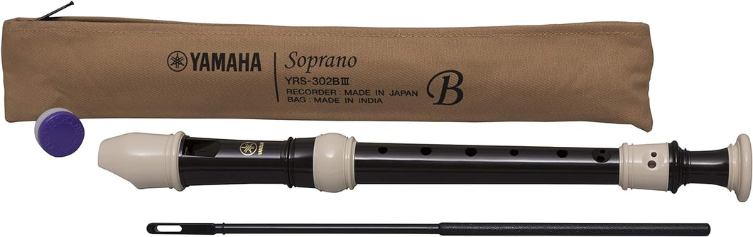 Yamaha 300 Series-Abs Resin Soprano Recorder Model YRS302B