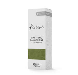 D'Addario Organic Reserve Baritone Saxophone Reeds - 5 Per Box