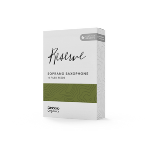 D'Addario Organic Reserve Soprano Saxophone Reeds - 10 Per Box