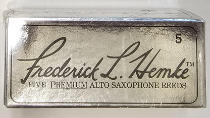 Frederick L. Hemke Alto Saxophone Reeds Filed - 5 Per Box