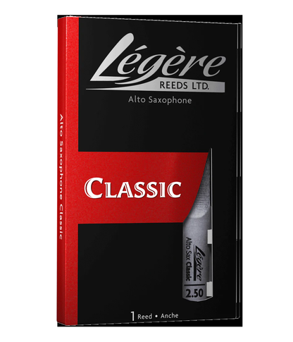 Legere Classic Alto Saxophone Reeds - 1 Synthetic Reed