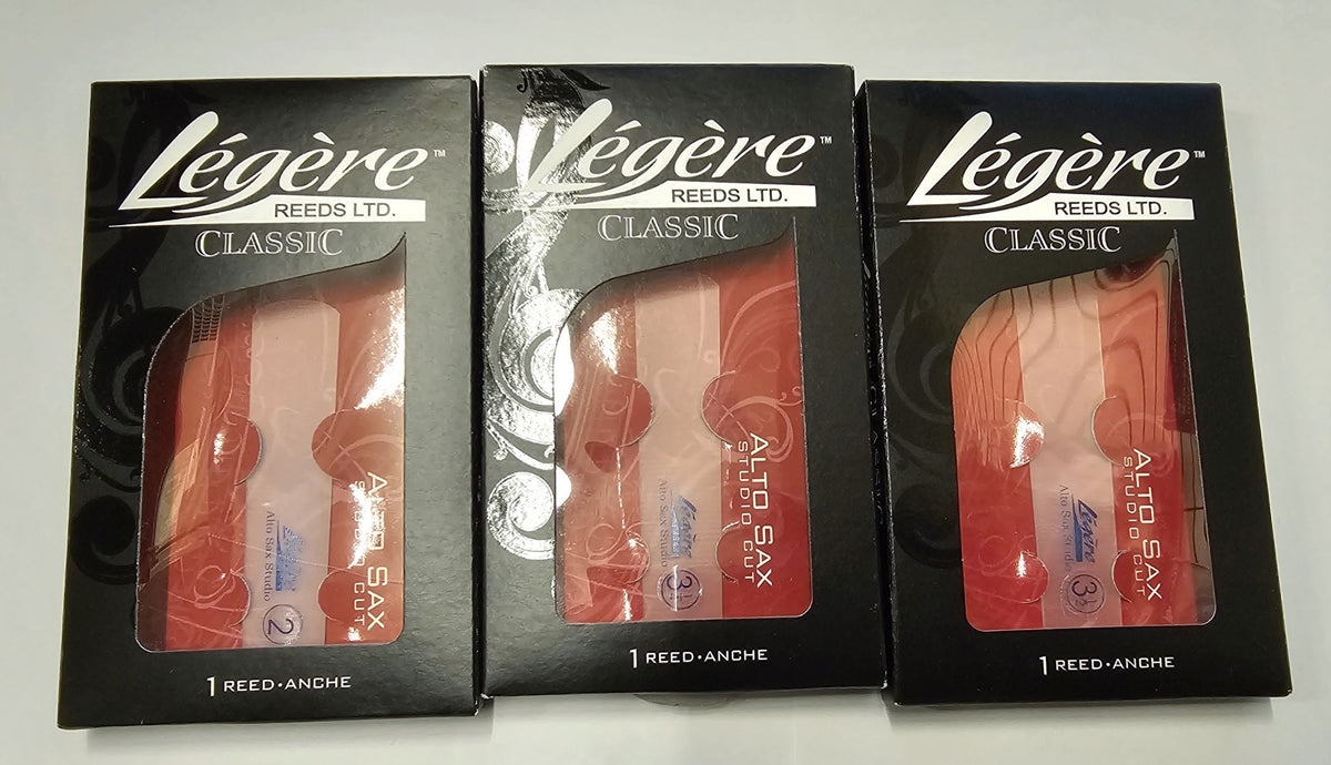 Studio Cut Reed Legere Studio Cut Alto Saxophone Reeds 3.5 - Original Packaging