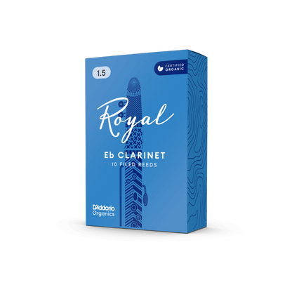 Royal by D'Addario Eb Clarinet Reeds Filed - 10 Per Box