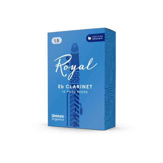 Royal by D'Addario Eb Clarinet Reeds Filed - 10 Per Box