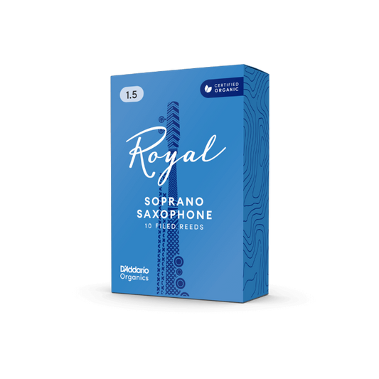 Royal by D'Addario Soprano Saxophone Reeds Filed - 10 Per Box