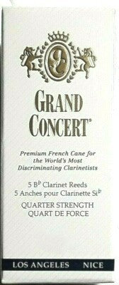 Grand Concert Bb Clarinet Traditional Reeds - 5 Per Box DISCONTINUED