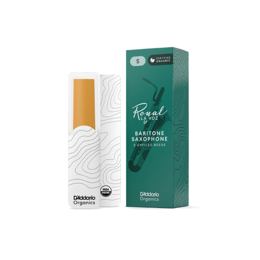 Royal La Voz Organic Baritone Saxophone Reeds Soft 5-Pack