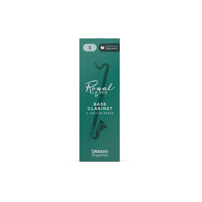 Royal La Voz Organic Bass Clarinet Reeds Medium 5-Pack