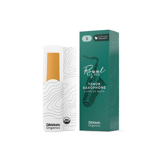 Royal La Voz Organic Tenor Saxophone Reeds Soft 5-Pack
