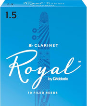 Load image into Gallery viewer, Royal by D&#39;Addario Bb Clarinet Reeds Filed - 10 Per Box