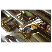 Load image into Gallery viewer, Oleg Side Key Silencer Alto/ Tenor/ Bari Sax - Gold Plated Set of 2 - #110