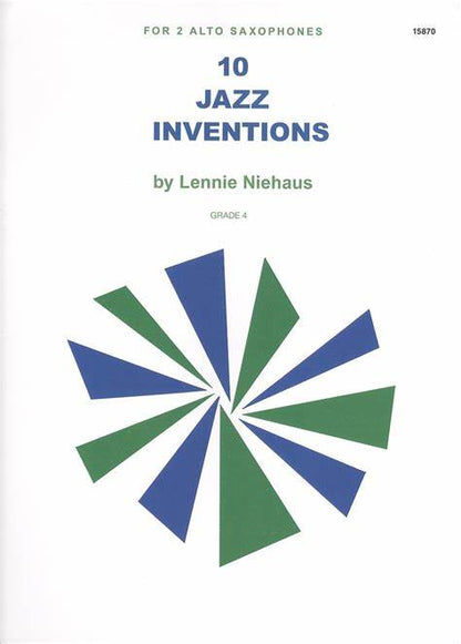 10 Jazz Inventions (for 2 Alto Saxophones) By Lennie Niehaus