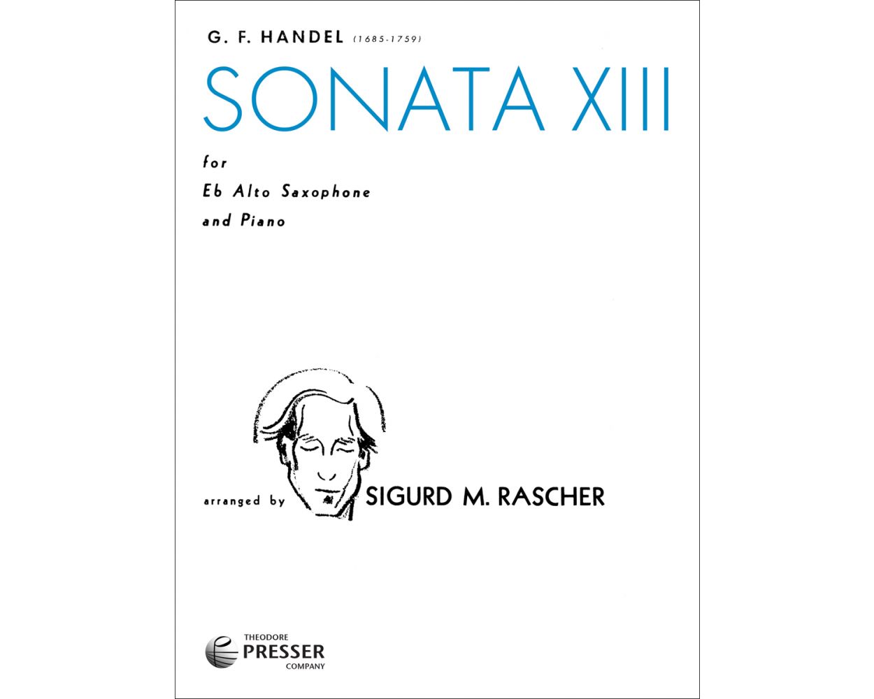 G.F. Handel  Sonata XIII For Alto Sax and Piano