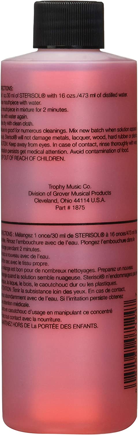 Sterisol for Wind Instrument 8 OZ Germiside Concentrate