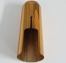 Load image into Gallery viewer, Bonade Alto Clarinet Inverted Aged Gold Lacquered Cap - C2252UDGO