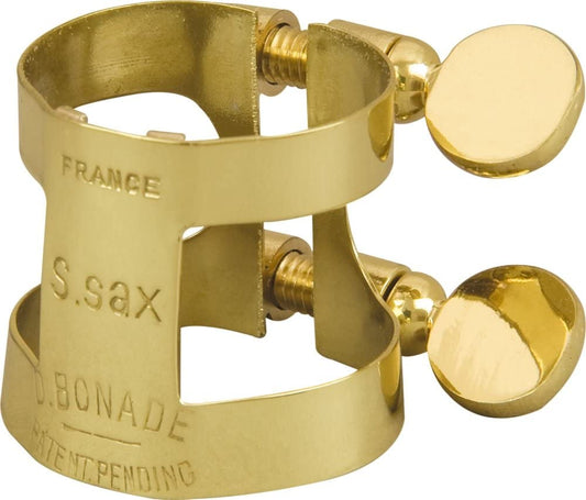 Bonade Inverted Soprano Sax Lacquered Ligature - 2257UG